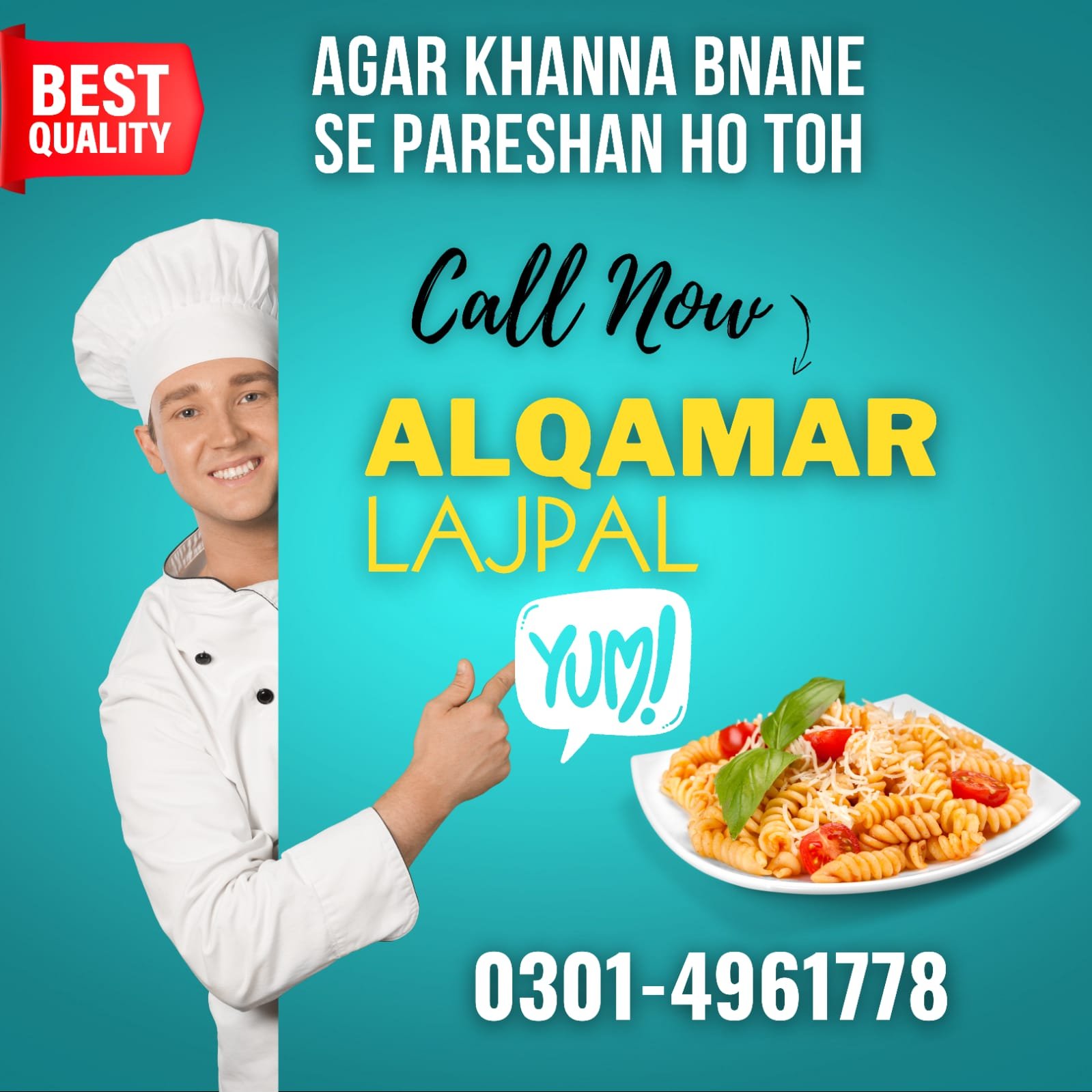 Cook and Chef in Islamabad and Rawalpindi