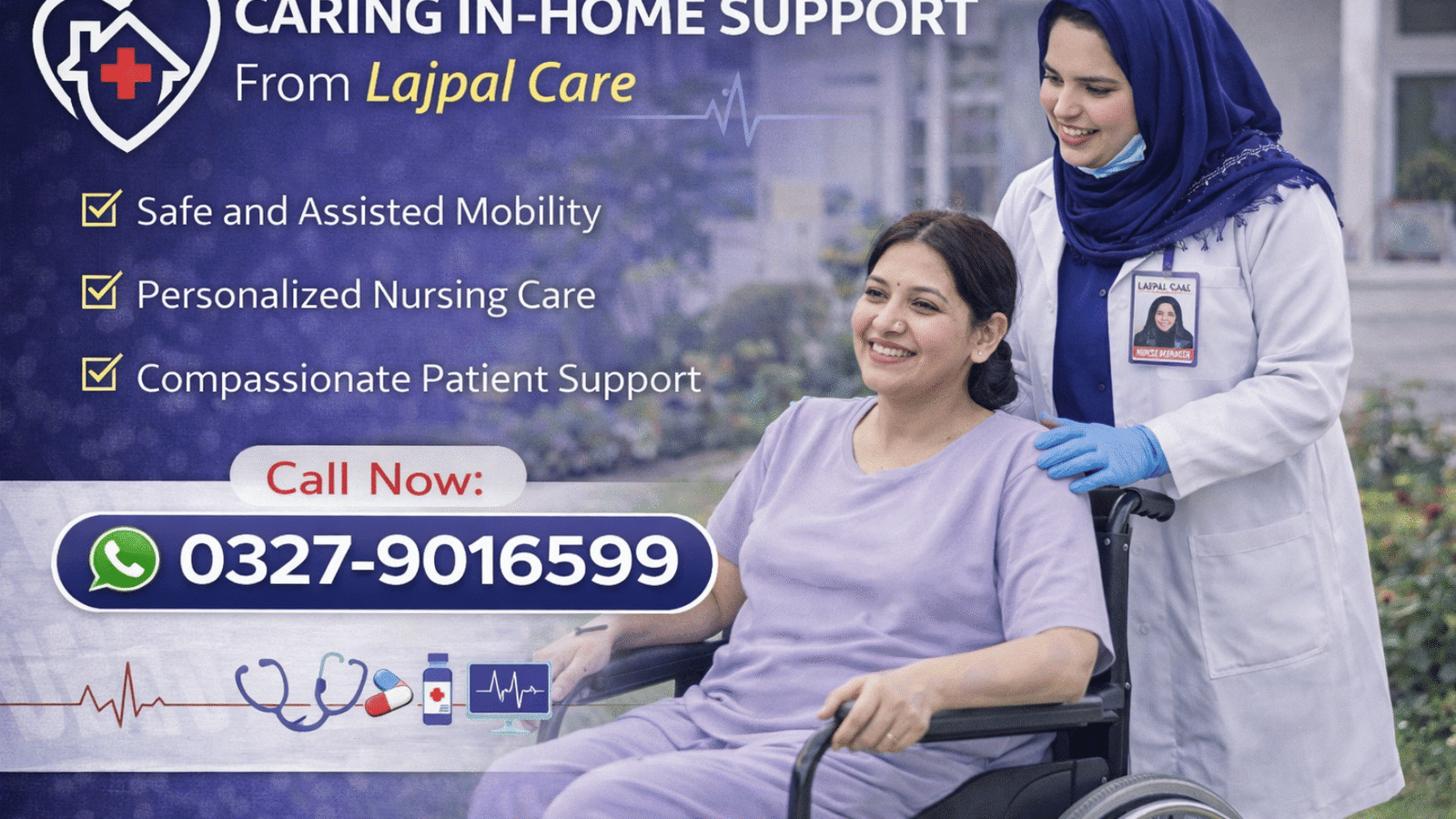 Emergency Home Nursing Care Services in Rawalpindi (24/7 Support)